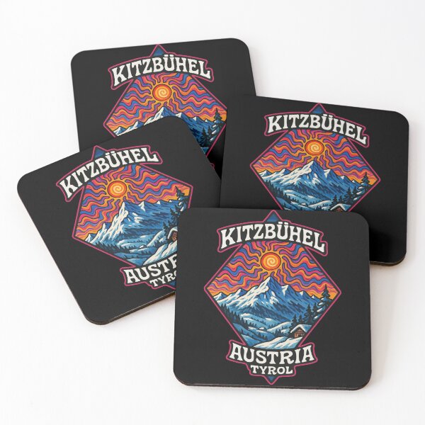 Item preview, Kitzbuhel Austria Tyrol Trippy Art Travel designed and sold by TomFrontierArt.