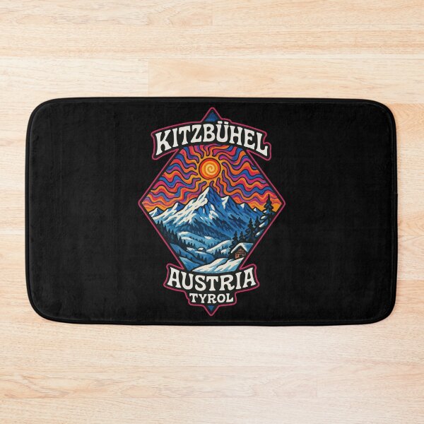 Item preview, Kitzbuhel Austria Tyrol Trippy Art Travel designed and sold by TomFrontierArt.