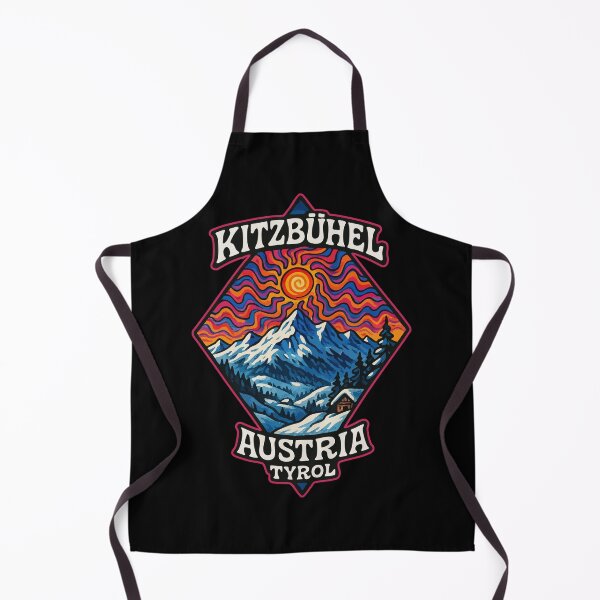 Item preview, Kitzbuhel Austria Tyrol Trippy Art Travel designed and sold by TomFrontierArt.