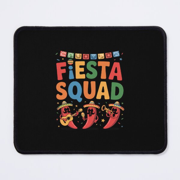 Item preview, ¡Fiesta Squad Cinco De Mayo Mexican Celebration Group Party designed and sold by CORJIDOG-ART.