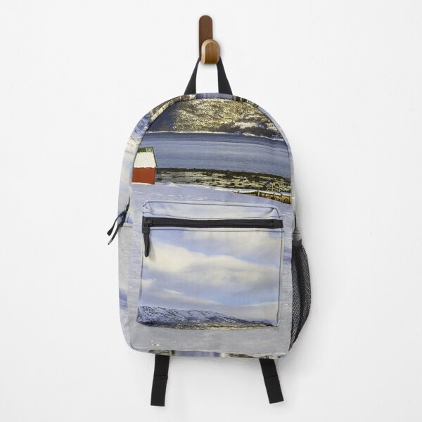 Item preview, Winter Sun At Lovely Fjord In Norway designed and sold by Susan Dost.