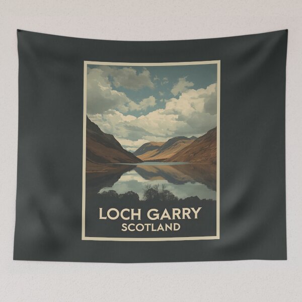 Item preview, Loch Garry - Scotland designed and sold by GoodOldVintage.