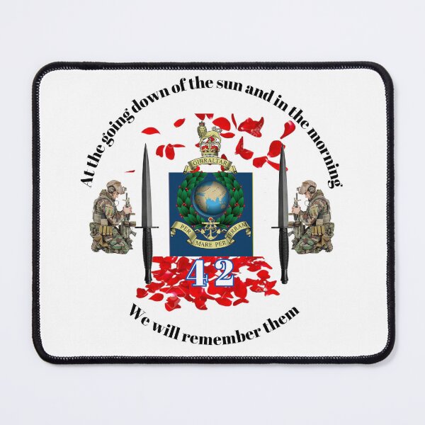 Item preview, 42 Commando Royal Marines we will remember them designed and sold by Bootneckstore.