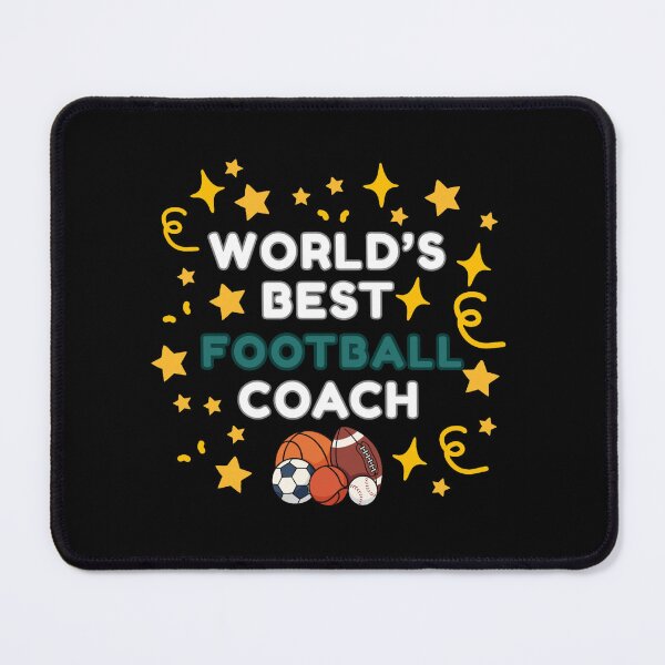 Item preview, World’s Best Football Coach designed and sold by DixieGirlStudio.