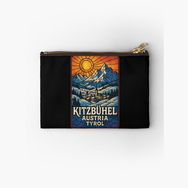 Item preview, Kitzbuhel Austria Stained Glass Travel designed and sold by TomFrontierArt.