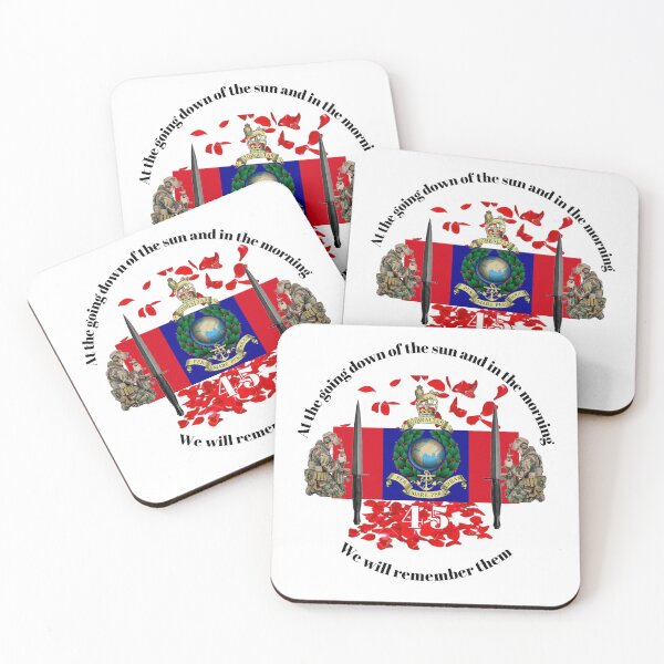 Item preview, 45 Commando Royal Marines we will remember them designed and sold by Bootneckstore.