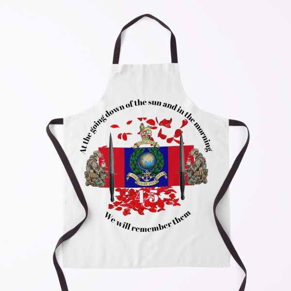 Item preview, 45 Commando Royal Marines we will remember them designed and sold by Bootneckstore.