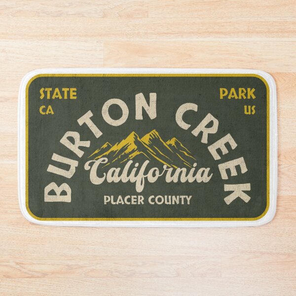 Item preview, Burton Creek State Park, Placer County, California, badge design designed and sold by Wanderful-roads.