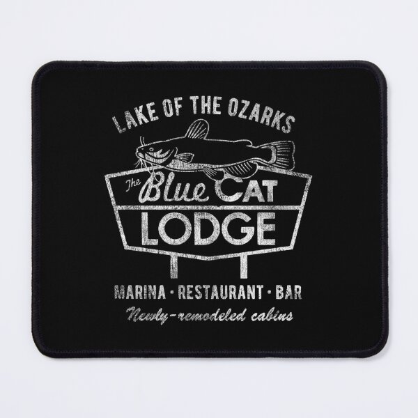 Item preview, Lake Of The Ozark The Blue Cat Lodge Marina Restaurant Bar Newly Remodeled Cabins (On Darks) designed and sold by AbdoShop10.