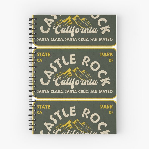 Item preview, Castle Rock State Park, Santa Clara - Santa Cruz - San Mateo, California, badge design designed and sold by Wanderful-roads.