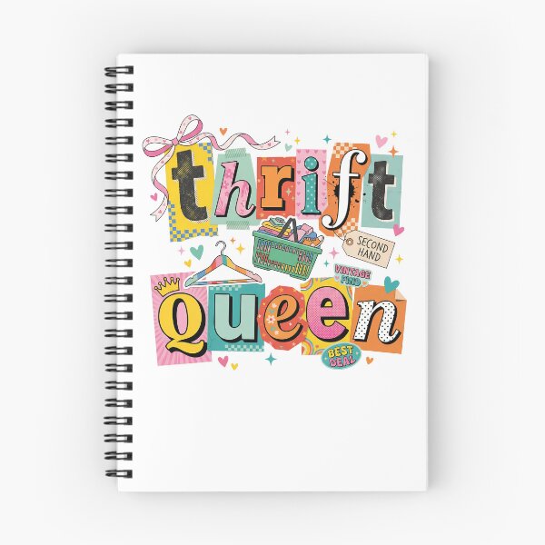 Item preview, Thrift Queen Vintage Thrifting Lover designed and sold by Gallory Hive.