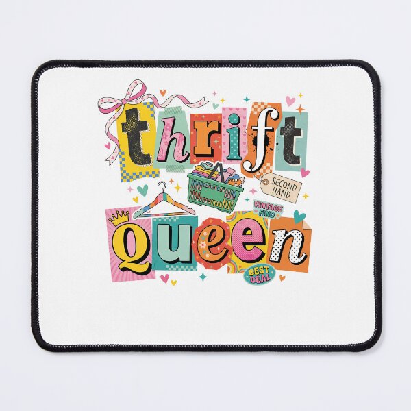 Item preview, Thrift Queen Vintage Thrifting Lover designed and sold by Gallory Hive.