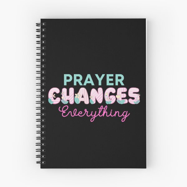 Item preview, Prayer Changes Everything – Inspirational Christian Faith Design designed and sold by MoriaStore.