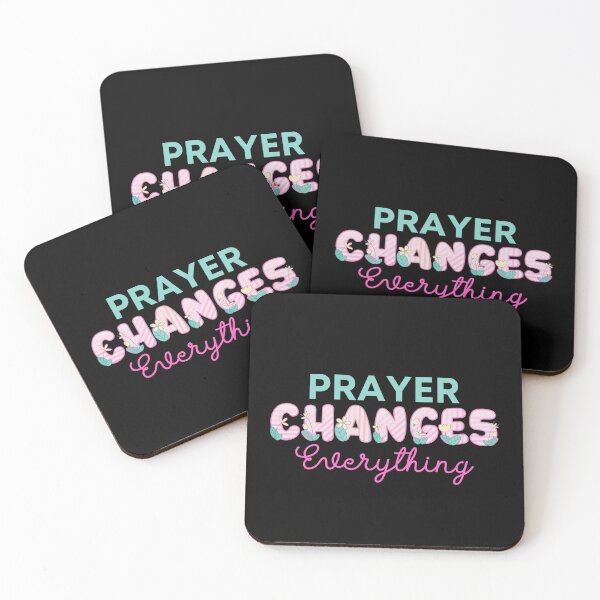 Item preview, Prayer Changes Everything – Inspirational Christian Faith Design designed and sold by MoriaStore.