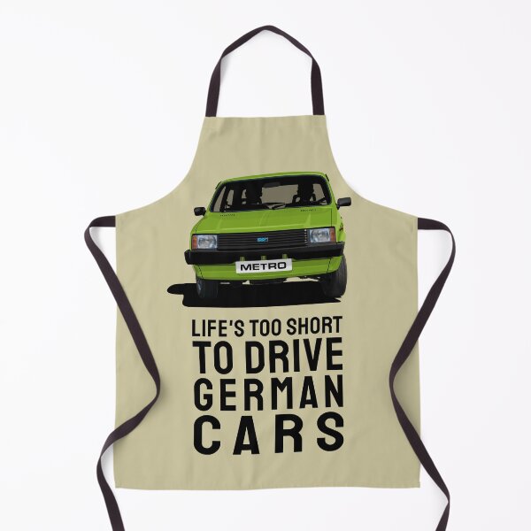 Item preview, Life's too short to drive German cars - Austin Metro in green designed and sold by knappidesign.