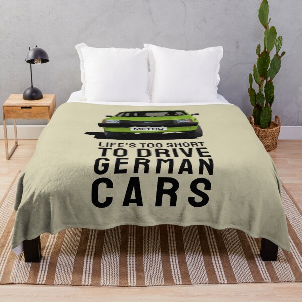 Item preview, Life's too short to drive German cars - Austin Metro in green designed and sold by knappidesign.