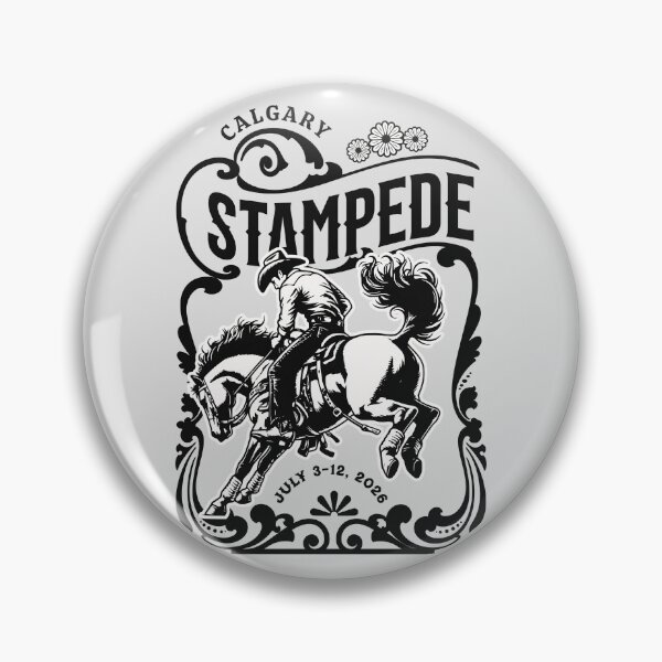 Item preview, Calgary Stampede Cowboy designed and sold by Analog Aura .