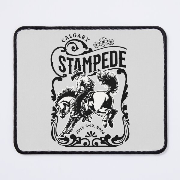 Item preview, Calgary Stampede Cowboy designed and sold by Analog Aura .
