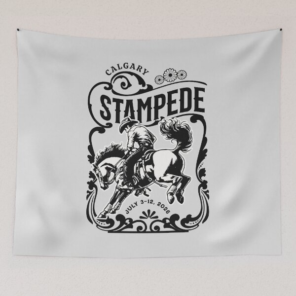 Item preview, Calgary Stampede Cowboy designed and sold by Analog Aura .