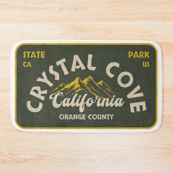 Item preview, Crystal Cove State Park, Orange County, California, badge design designed and sold by Wanderful-roads.