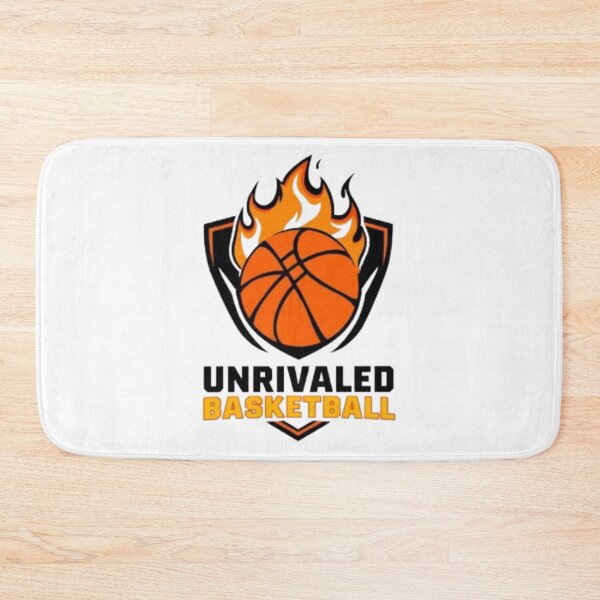Item preview, Unrivaled Basketball Fire Shield Graphic  – Competitive Hoops Design designed and sold by MystiColo.