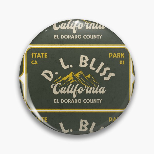 Item preview, D. L. Bliss State Park, El Dorado County, California, badge design designed and sold by Wanderful-roads.
