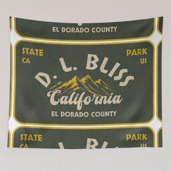 Item preview, D. L. Bliss State Park, El Dorado County, California, badge design designed and sold by Wanderful-roads.