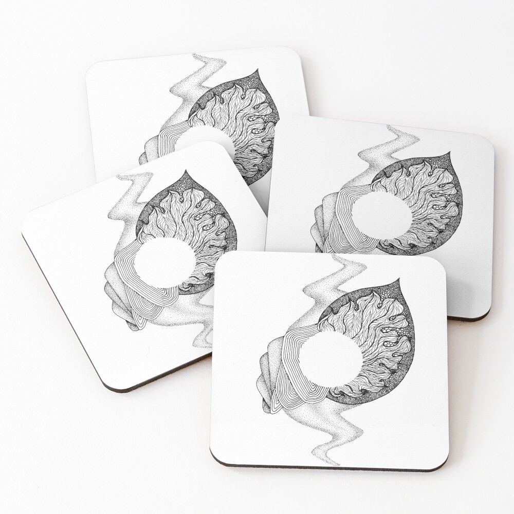 Item preview, Coasters (Set of 4) designed and sold by RigatoniWestern.