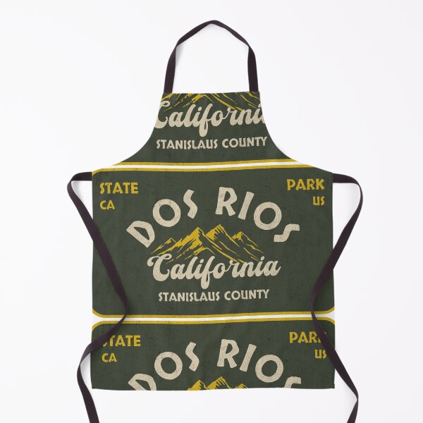 Item preview, Dos Rios State Park, Stanislaus County, California, badge design designed and sold by Wanderful-roads.