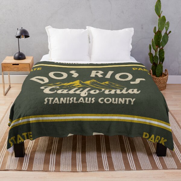 Item preview, Dos Rios State Park, Stanislaus County, California, badge design designed and sold by Wanderful-roads.