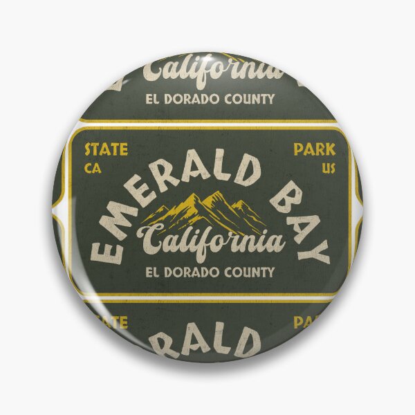 Item preview, Emerald Bay State Park, El Dorado County, California, badge design designed and sold by Wanderful-roads.