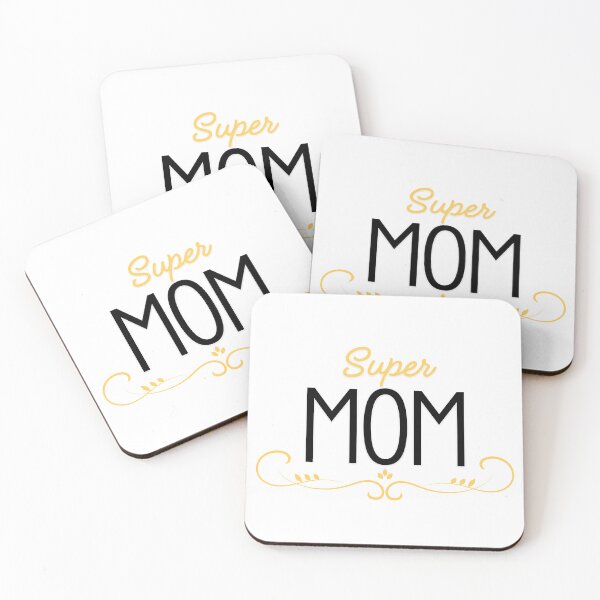 Item preview, Super Mom Typography Design designed and sold by CarefulCreation.