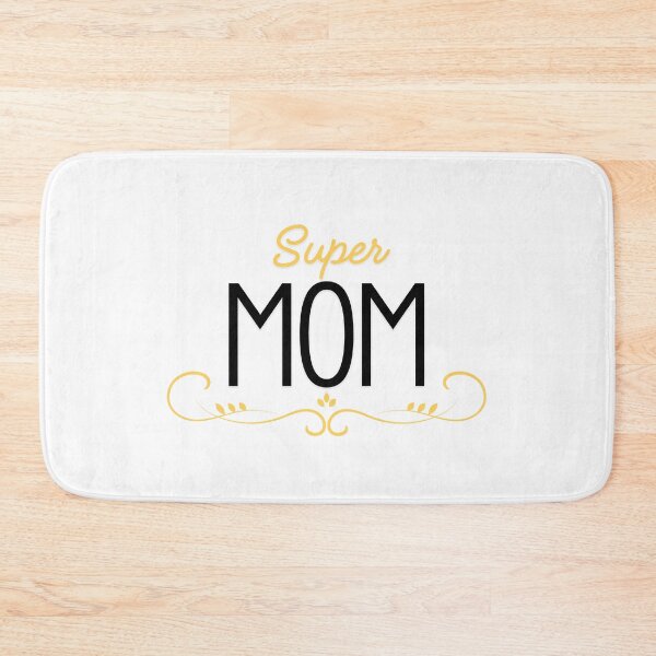 Item preview, Super Mom Typography Design designed and sold by CarefulCreation.