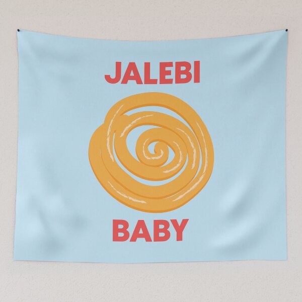 Item preview, Funny Jalebi Art | Indian Kitchen Decor designed and sold by SpotOfDesignArt.