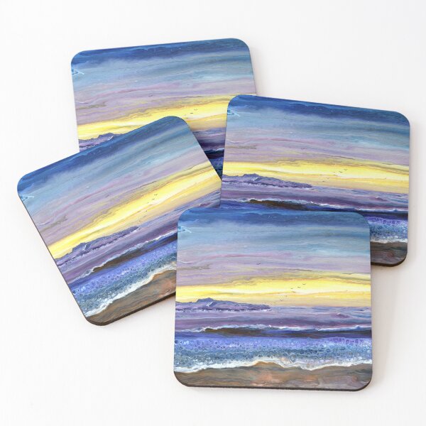 Item preview, Waves Rolling Onto a Copper Beach designed and sold by BreezyZen.