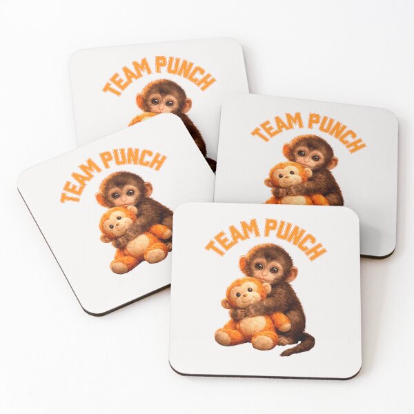 Item preview, Team Punch Monkey  Toy Trendy  Japanese Meme designed and sold by erozzz.