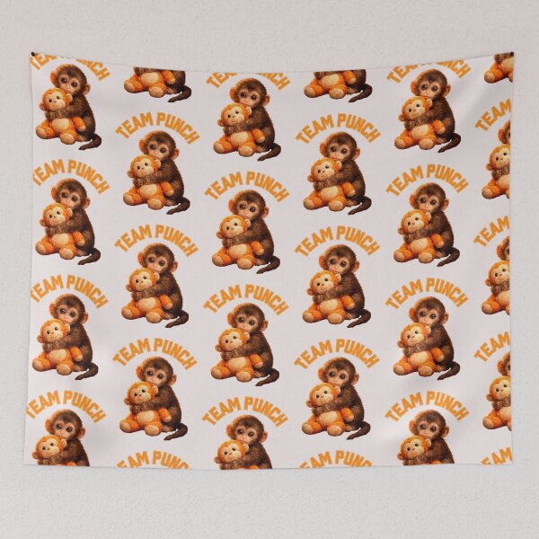 Item preview, Team Punch Monkey  Toy Trendy  Japanese Meme designed and sold by erozzz.