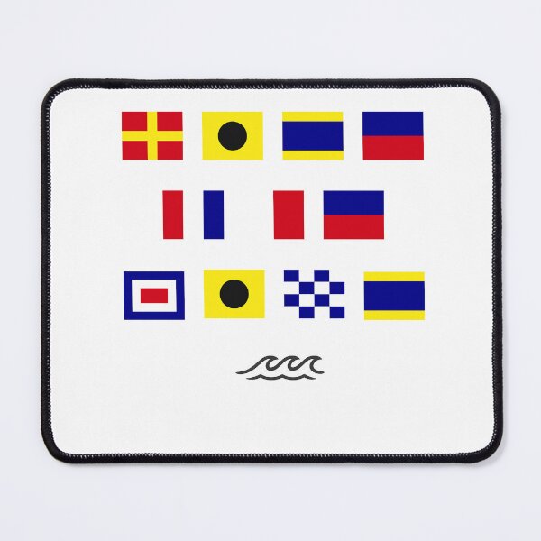 Item preview, Nautical Signal Flags - Ride the Wind designed and sold by AnchorsAwayCo.