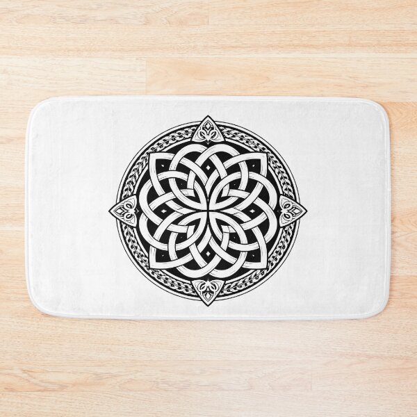 Item preview, Celtic Knot Mandala – Traditional Irish Circular Knotwork designed and sold by Rough Sketches – Ireland Inspired Art.