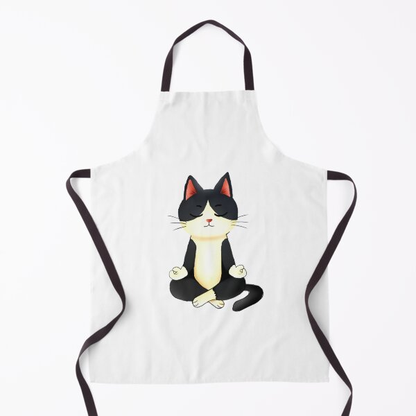 Item preview, Meditating Black Cat designed and sold by GobiRchandran.