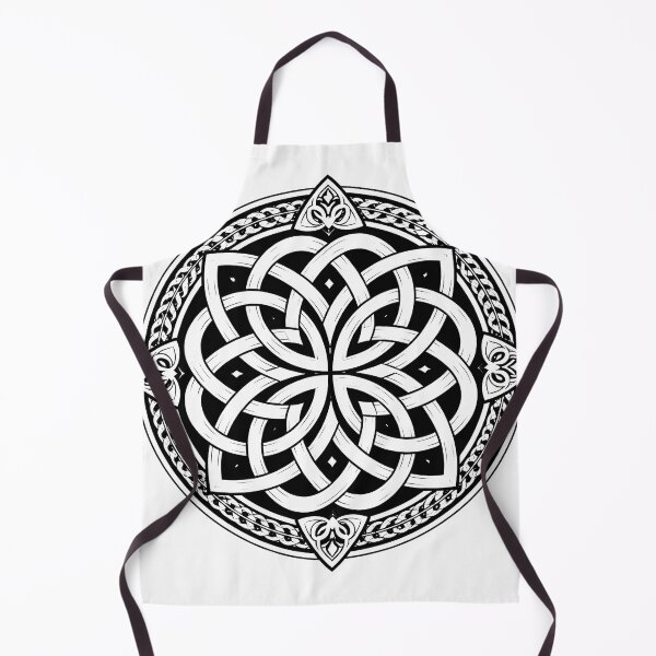 Item preview, Celtic Knot Mandala – Traditional Irish Circular Knotwork designed and sold by Rough Sketches – Ireland Inspired Art.