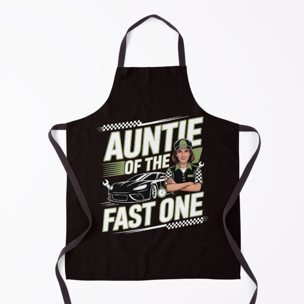 Item preview, Auntie Of The Fast One – Pit Crew Racing Family Matching Design designed and sold by Redgiant87x.