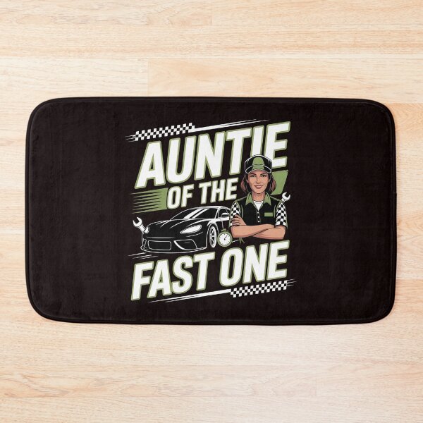 Item preview, Auntie Of The Fast One – Pit Crew Racing Family Matching Design designed and sold by Redgiant87x.
