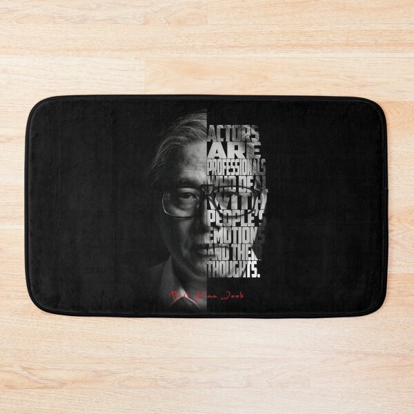 Item preview, Park Chan Wook Split Face Quote Poster designed and sold by Enea Kelo.