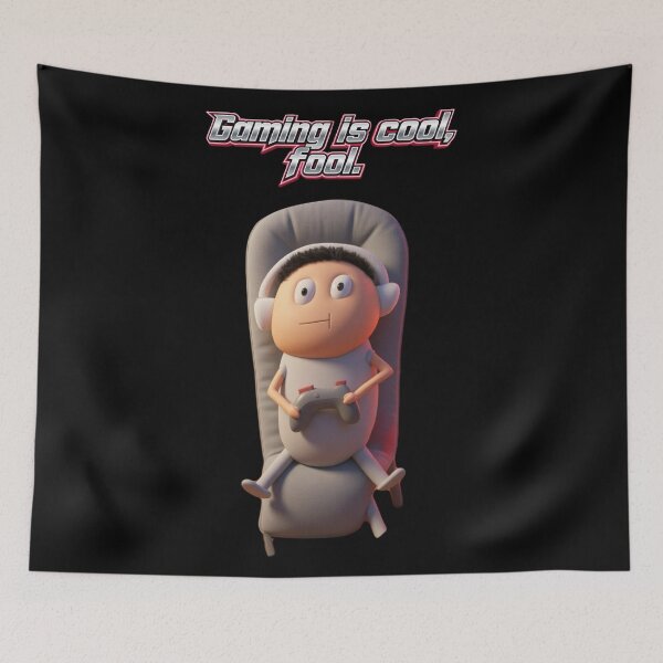 Item preview, Gaming is cool, fool. designed and sold by Baby  Fark.