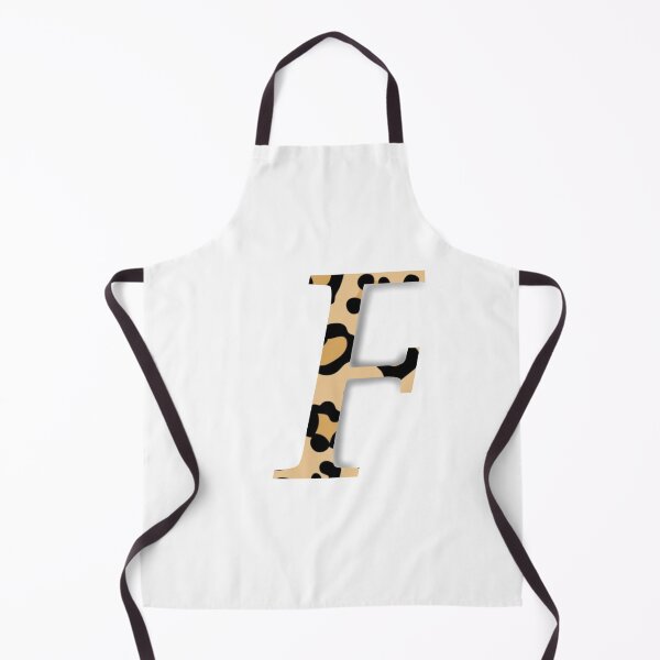 Item preview, Letter F with leopard pattern designed and sold by LilasStyle.