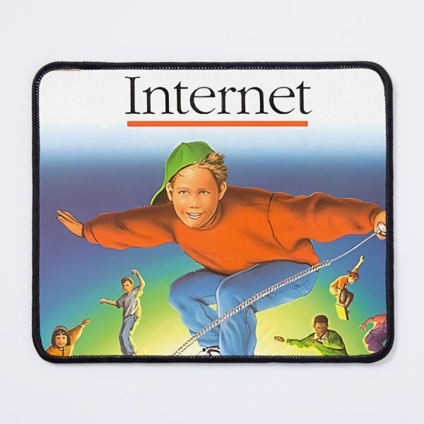 Item preview, Internet Scholastic Book Cover 1990s designed and sold by Plastic Memory Archive.