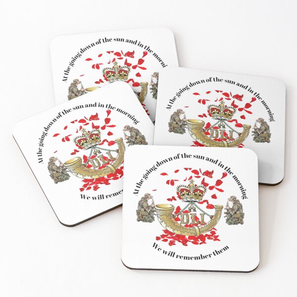Item preview, Durham Light Infantry DLI we will remember them designed and sold by Bootneckstore.