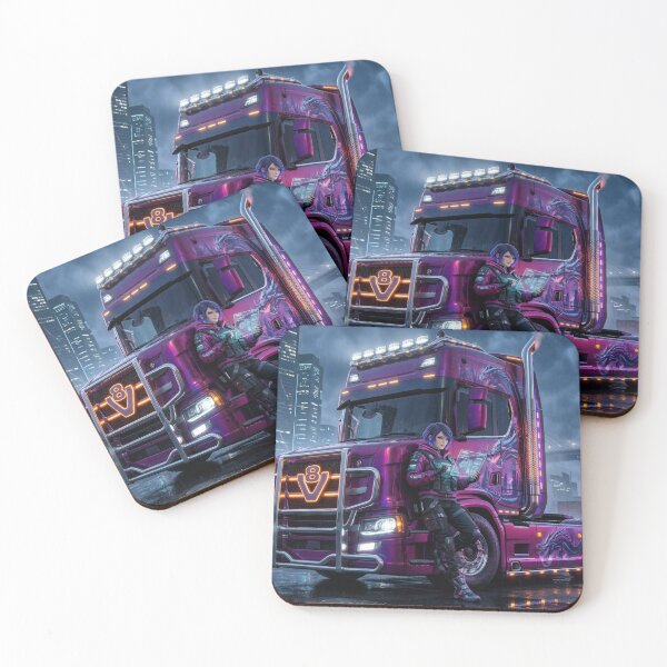 Item preview, Iron Dragon: V8 Neo-Tokyo Heavy Hauler designed and sold by JDMTokyoStore.