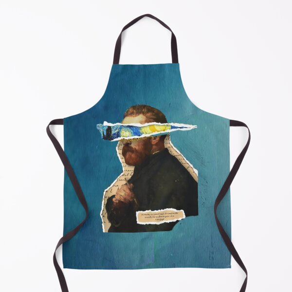 Item preview, Starry Mind – Surreal Van Gogh Collage designed and sold by HiddenMeadow21.